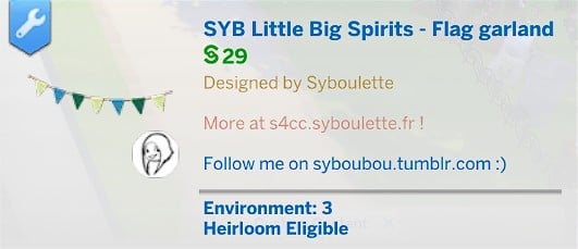 SYB LBS Flag Garland