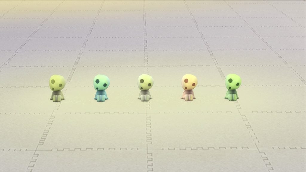 SYB LBS Kodama Lamp sitting Preview