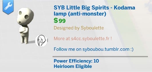 SYB LBS Kodama Lamp
