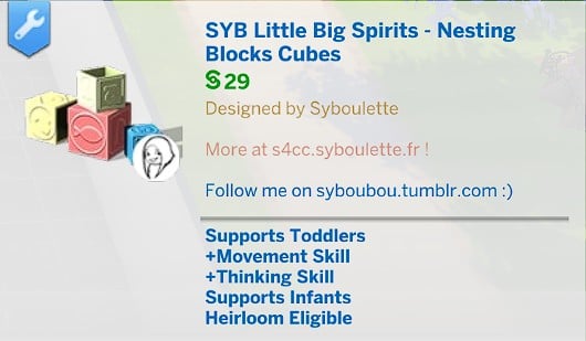 SYB LBS Nesting Blocks Cubes
