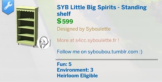 SYB LBS Standing Shelf