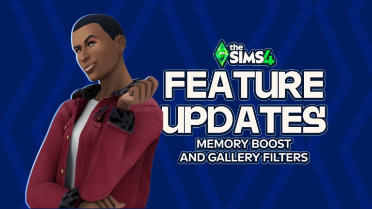 The Sims 4 Feature Updates: Memory Boost Rollout and The Gallery Filters