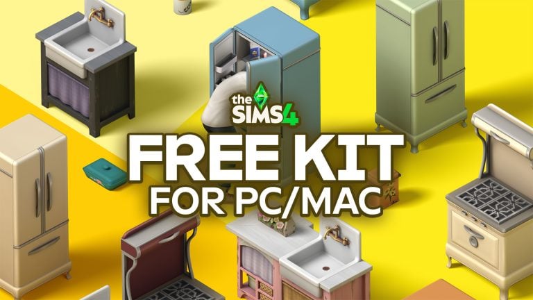 The Sims 4 Country Kitchen Kit is Now FREE…In The Marketplace
