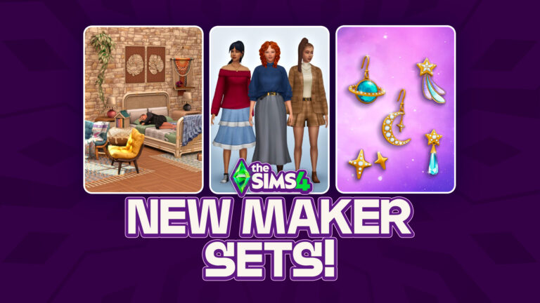 EA Releases New The Sims 4 Maker Sets to The Marketplace