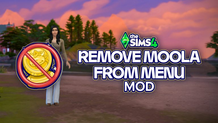 Get Rid of Moola Coins and Clean Your Sims 4 Main Menu with This Mod Update for The Marketplace