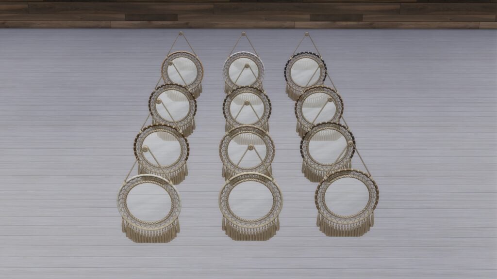 Taurus Sunlit Weave Mirror Preview