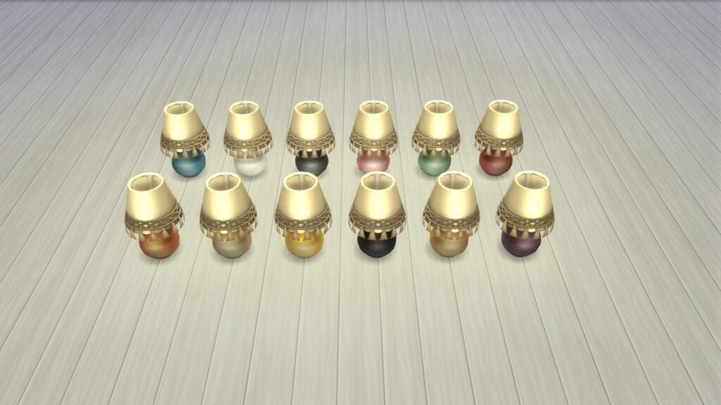 Taurus Tassel Glow Table Lamp Preview