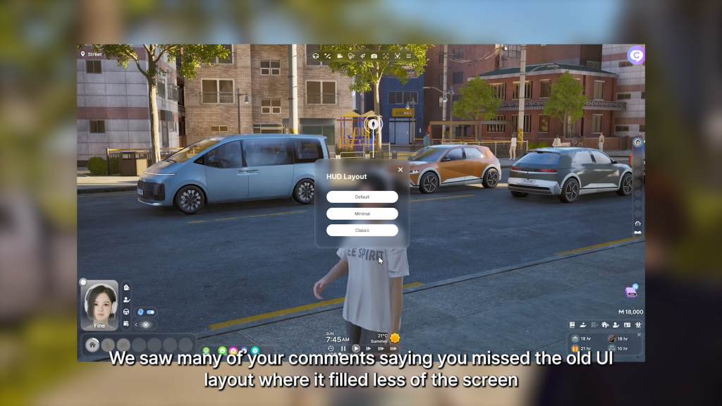 InZOI Team Reveals New Engine Testing on March 5th and Extra Update Features 3 UIChanges2