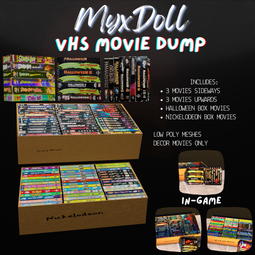 The Sims 4 Nostalgic Build CC: 40 of The Best 90s Sets for Retro Homes 34 VHSMovieDump