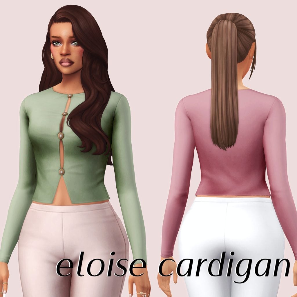 The Sims 4 Spring CAS: 30 CC Sets to Freshen Up Your Sims' Look! 39 capsule3