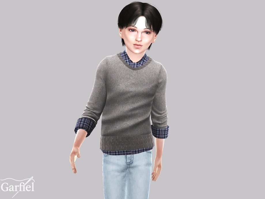 The Sims 4 Spring CAS: 30 CC Sets to Freshen Up Your Sims' Look! 73 childlayeredknit2