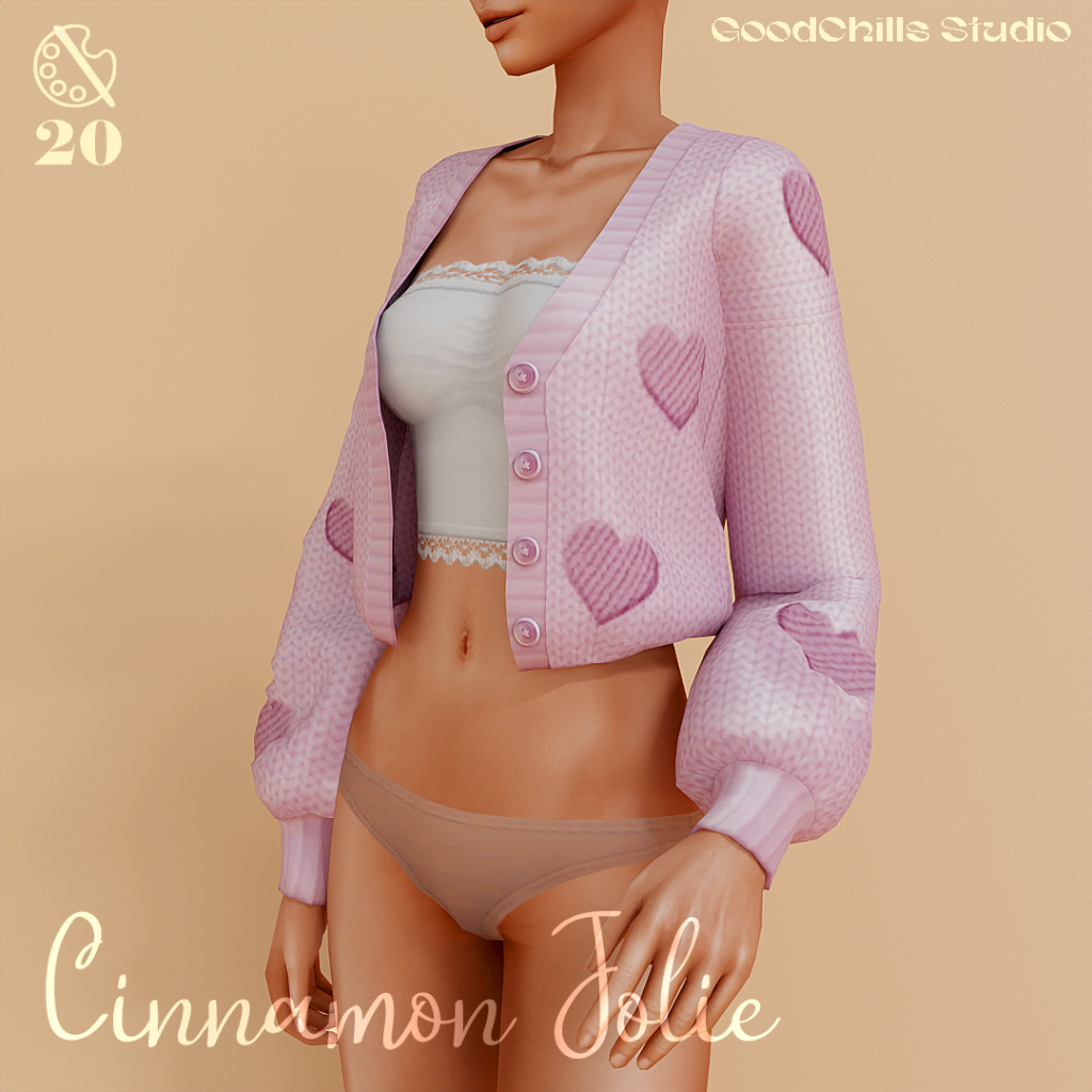 The Sims 4 Spring CAS: 30 CC Sets to Freshen Up Your Sims' Look! 18 cinnamonjolie1