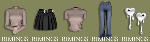 The Sims 4 Spring CAS: 30 CC Sets to Freshen Up Your Sims' Look! 32 comfortable6