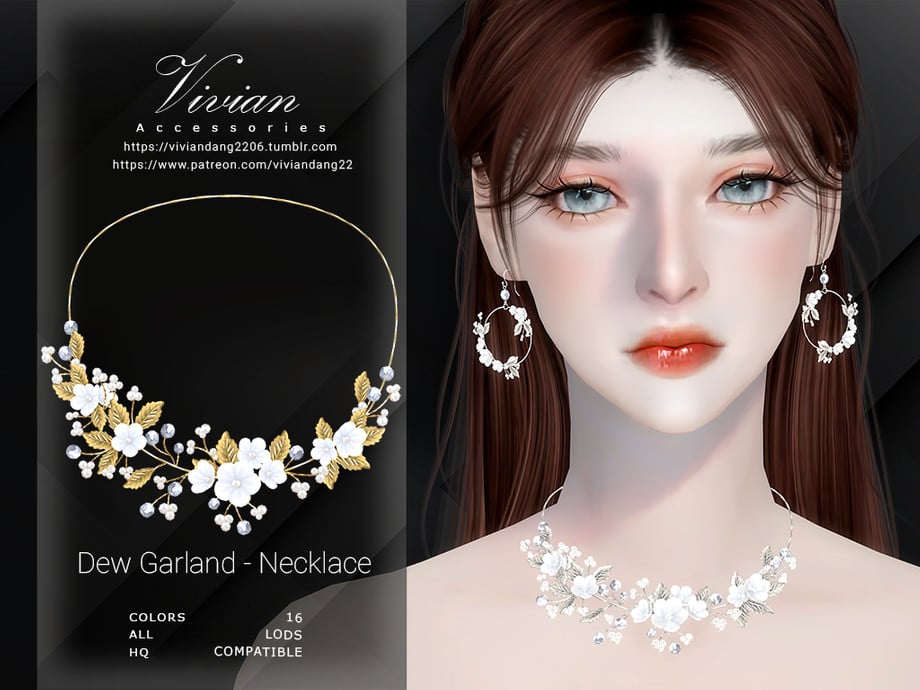 The Sims 4 Spring CAS: 30 CC Sets to Freshen Up Your Sims' Look! 84 dewgarland