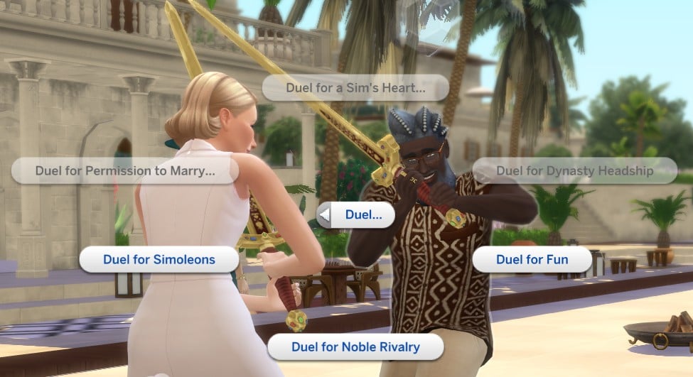 duel for noble rivalry