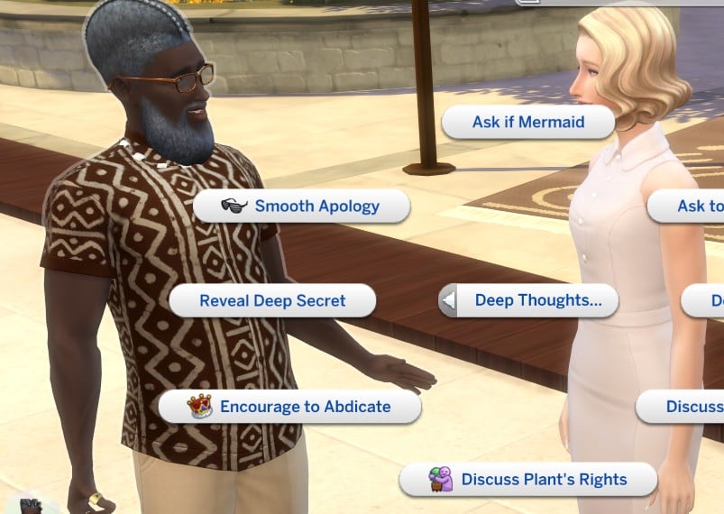 encourage to abdicate