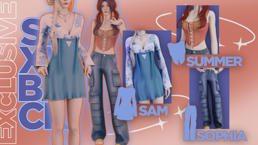 The Sims 4 Spring CAS: 30 CC Sets to Freshen Up Your Sims' Look! 63 exclusivepieces1