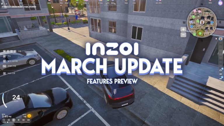 InZOI Update for March 26th, 2026: Graphics Optimization, New Crime Opportunities, and Movies!