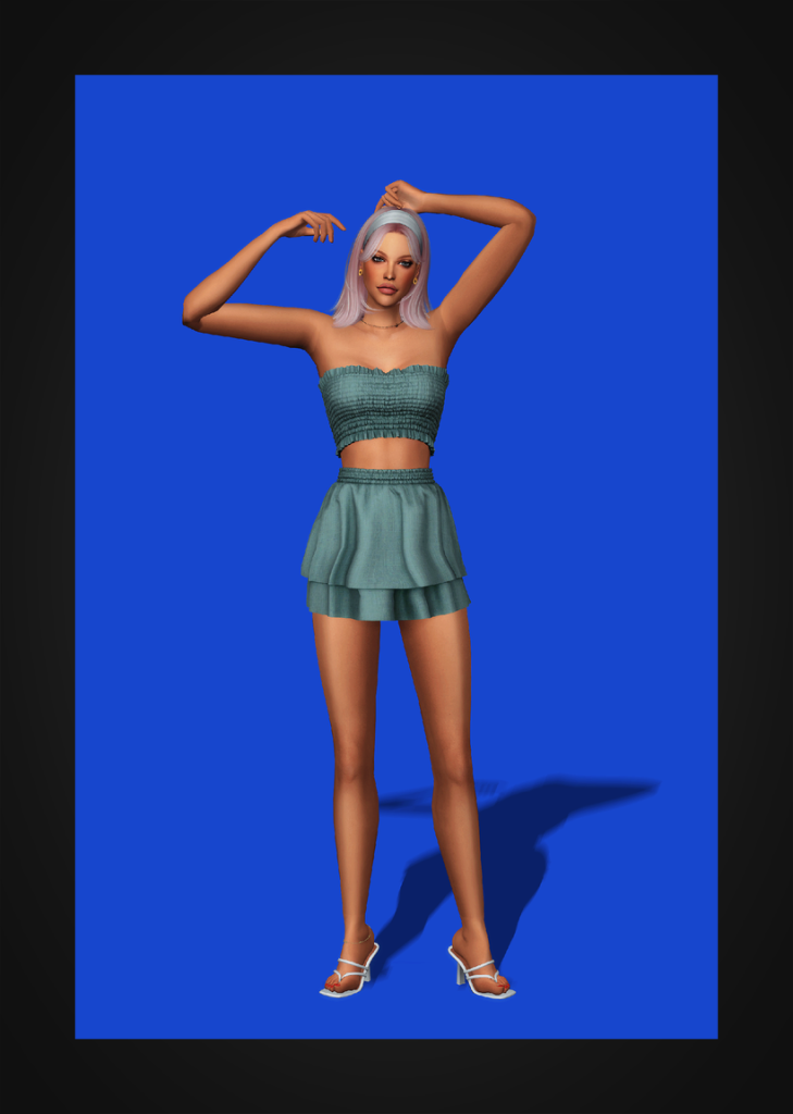 The Sims 4 Spring CAS: 30 CC Sets to Freshen Up Your Sims' Look! 69 ruffle3