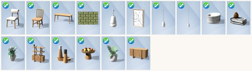 spindi dining room list