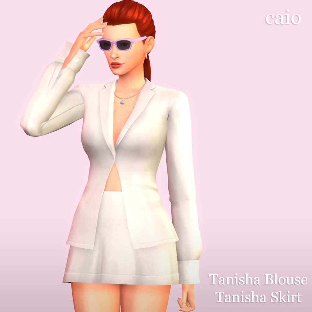The Sims 4 Spring CAS: 30 CC Sets to Freshen Up Your Sims' Look! 58 springvibes2