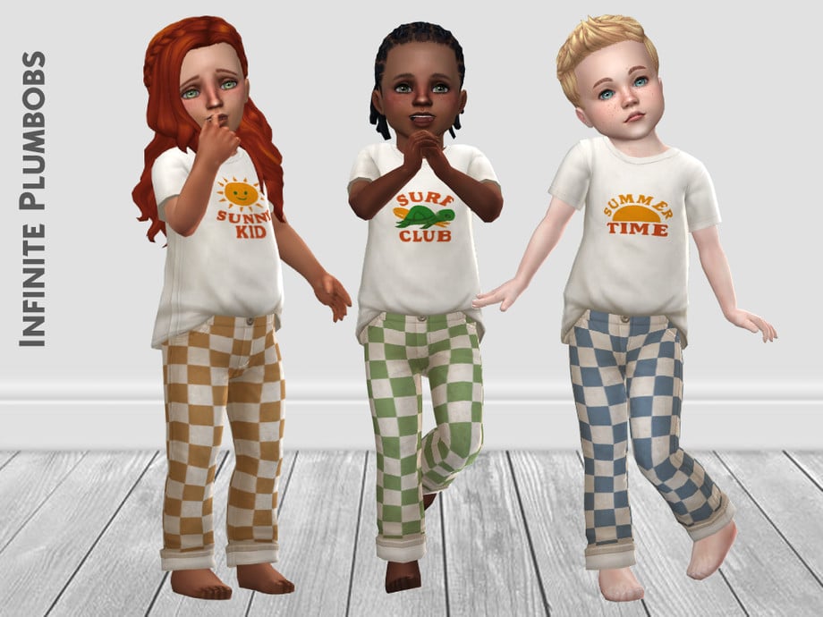 The Sims 4 Spring CAS: 30 CC Sets to Freshen Up Your Sims' Look! 74 toddlercheck1