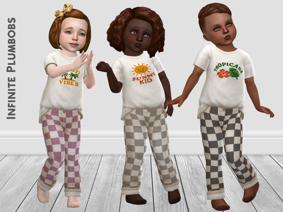 The Sims 4 Spring CAS: 30 CC Sets to Freshen Up Your Sims' Look! 75 toddlercheck2