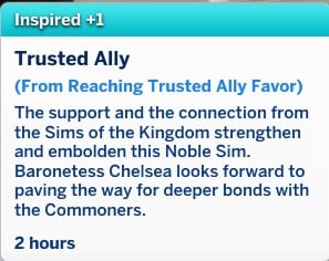 trusted ally commoner level 2