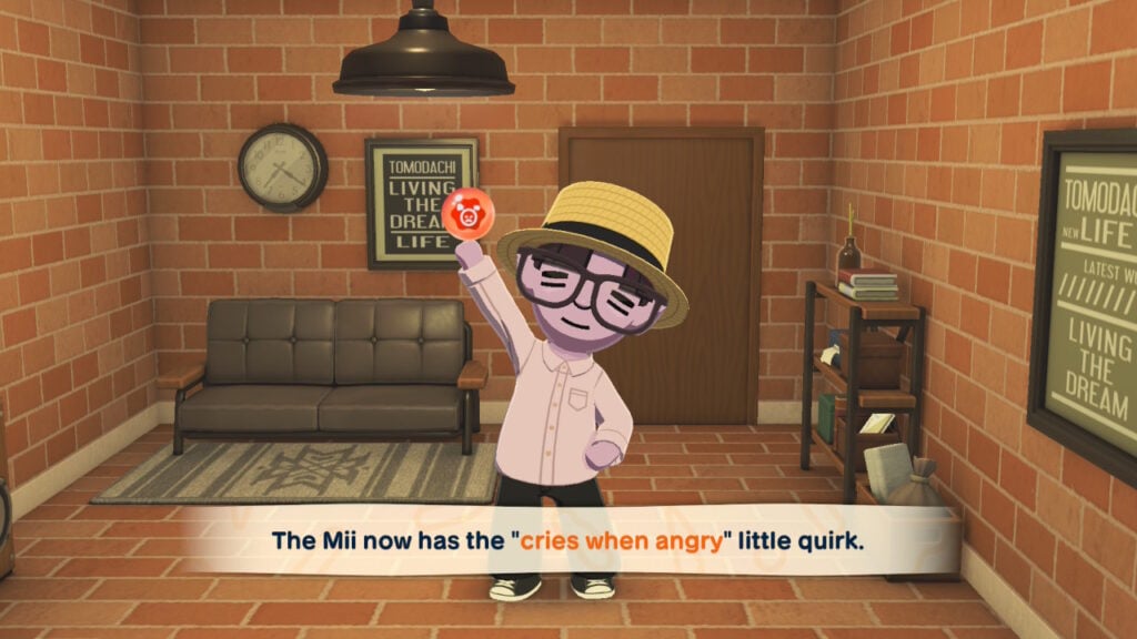 tomodachi life little quirks goods treasures