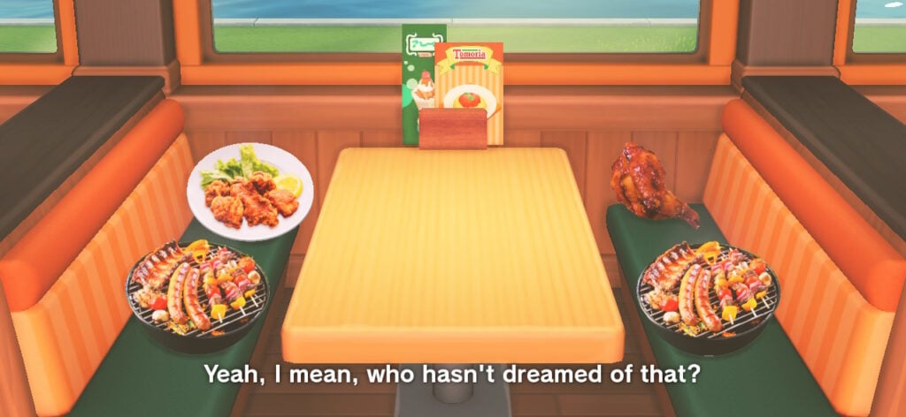 tomodachi life dreams restaurant food
