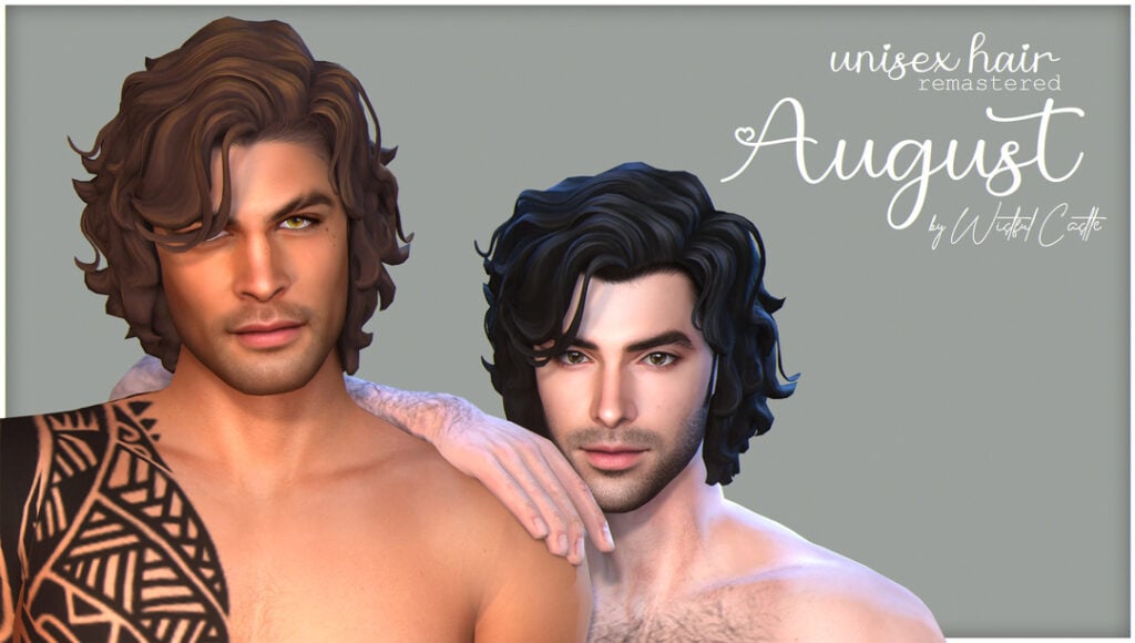 The Sims 4 Maxis Match Hairstyles CC: 80 Sets for Different Ages and Genders 117 August1