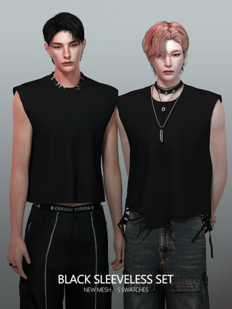 BlackSleeveless