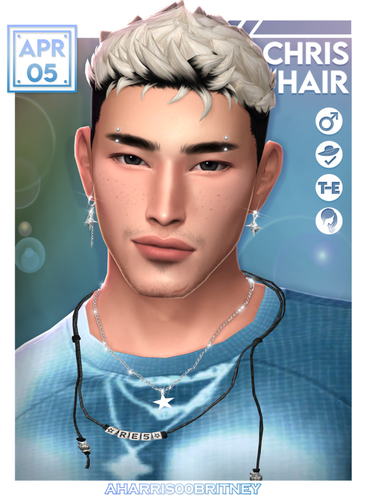The Sims 4 Maxis Match Hairstyles CC: 80 Sets for Different Ages and Genders 66 Chris1