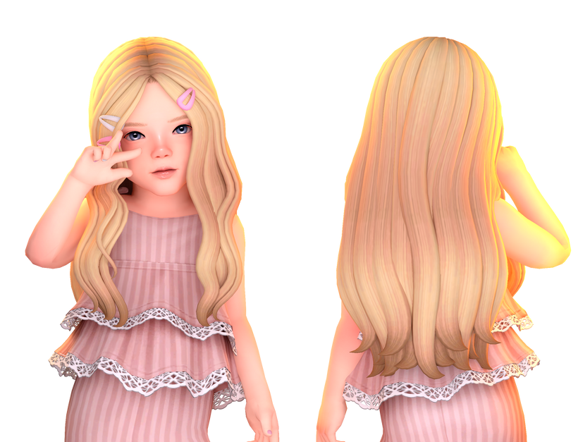 The Sims 4 Maxis Match Hairstyles CC: 80 Sets for Different Ages and Genders 107 Christianne2