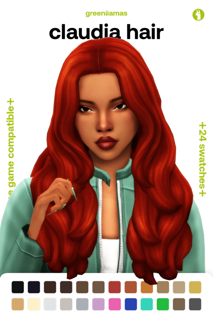 The Sims 4 Maxis Match Hairstyles CC: 80 Sets for Different Ages and Genders 6 ClaudiaHair