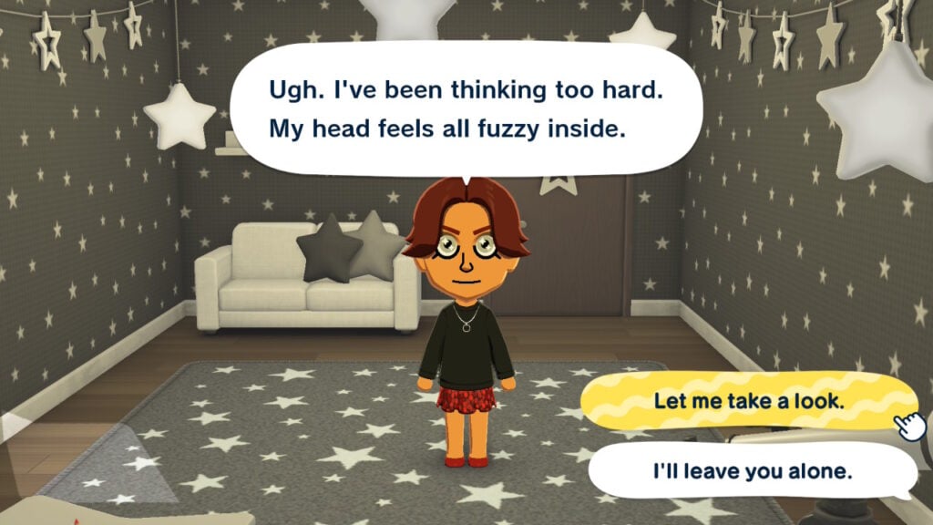 Clear head Mii need Living the Dream