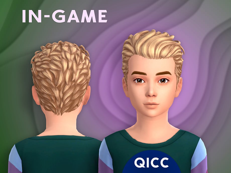 The Sims 4 Maxis Match Hairstyles CC: 80 Sets for Different Ages and Genders 115 Collins2