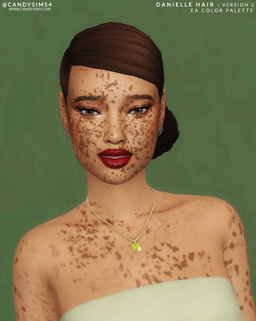 The Sims 4 Maxis Match Hairstyles CC: 80 Sets for Different Ages and Genders 48 Danielle1