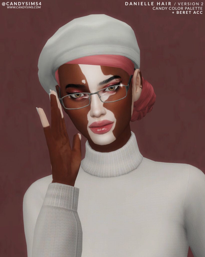 The Sims 4 Maxis Match Hairstyles CC: 80 Sets for Different Ages and Genders 52 Danielle3