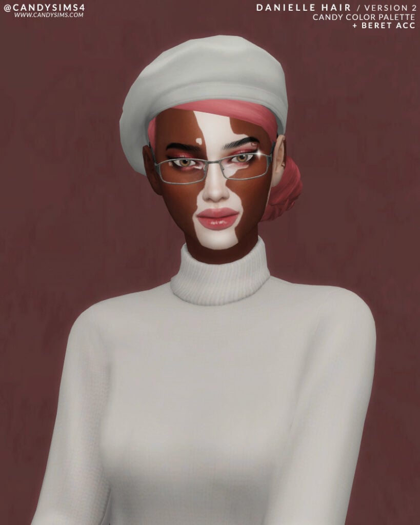 The Sims 4 Maxis Match Hairstyles CC: 80 Sets for Different Ages and Genders 53 Danielle4