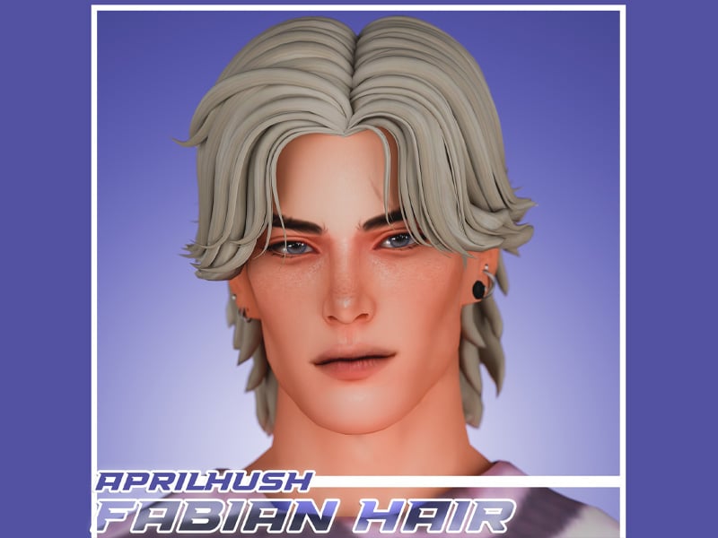 The Sims 4 Maxis Match Hairstyles CC: 80 Sets for Different Ages and Genders 76 Fabian1