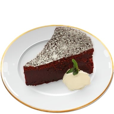 Tomodachi Life: Living The Dream Food and Drinks Overview 328 Food027 ChocolateGateau