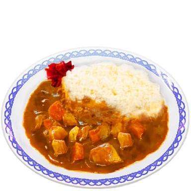 Tomodachi Life: Living The Dream Food and Drinks Overview 16 Food032 DIN Curry