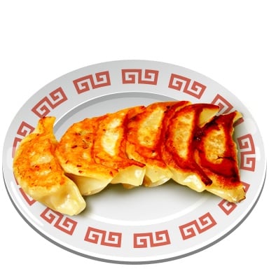 Tomodachi Life: Living The Dream Food and Drinks Overview 178 Food040 SNA Gyoza