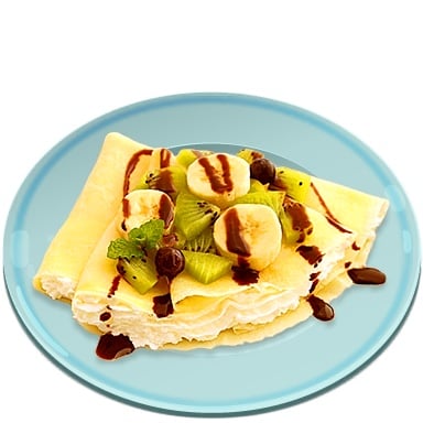 Tomodachi Life: Living The Dream Food and Drinks Overview 331 Food045 Crepe