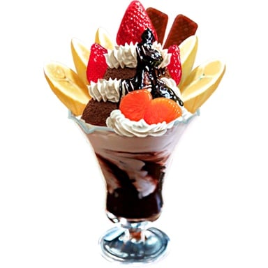 Tomodachi Life: Living The Dream Food and Drinks Overview 341 Food085 DES Sundae