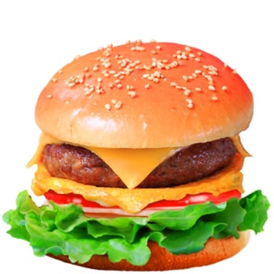 Tomodachi Life: Living The Dream Food and Drinks Overview 37 Food096 DIN Hamburger