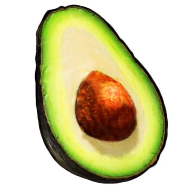 Tomodachi Life: Living The Dream Food and Drinks Overview 214 Food133 MISC Avocado