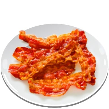 Tomodachi Life: Living The Dream Food and Drinks Overview 215 Food134 BRE Bacon