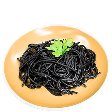 Tomodachi Life: Living The Dream Food and Drinks Overview 55 Food163 DIN SquidInkPasta